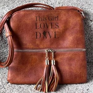 Vintage Crossbody, Vegan friendly, Boho Style, Dave Matthews Band